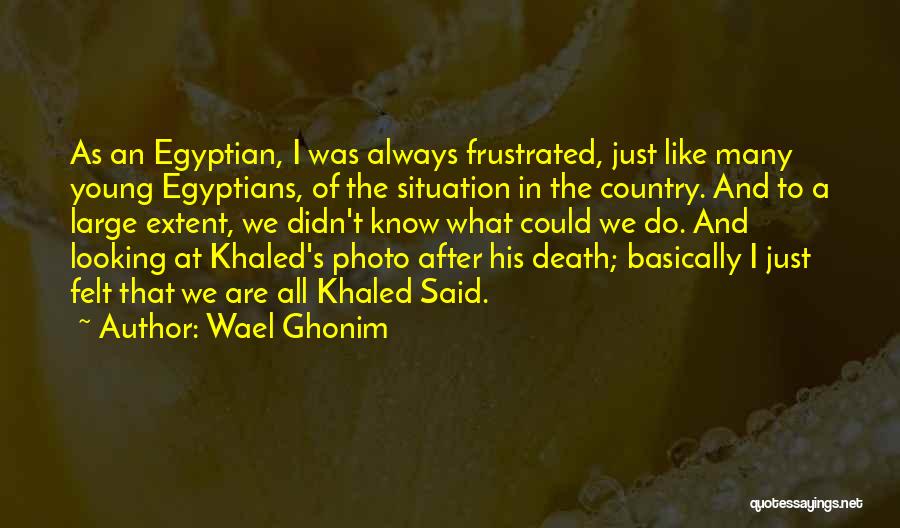 Egyptian Quotes By Wael Ghonim