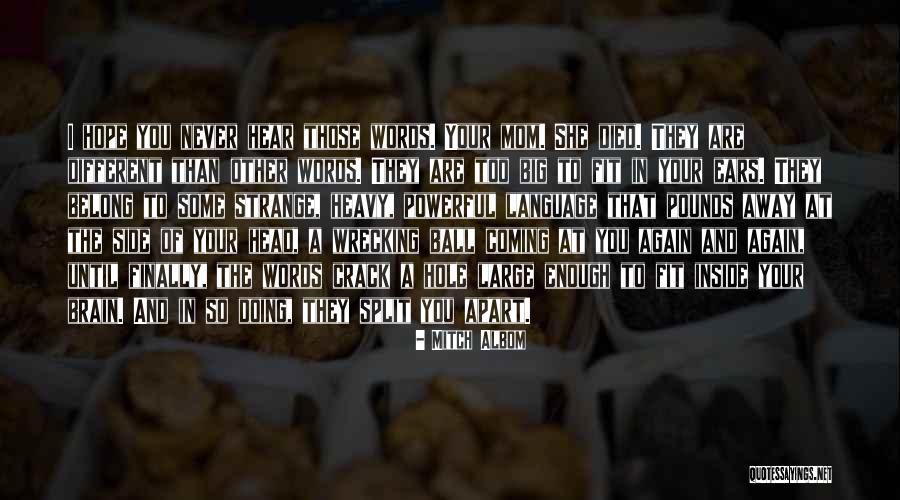 Ehmann Olive Company Quotes By Mitch Albom Ehmann Olive Company Quotes By Mitch Albom
