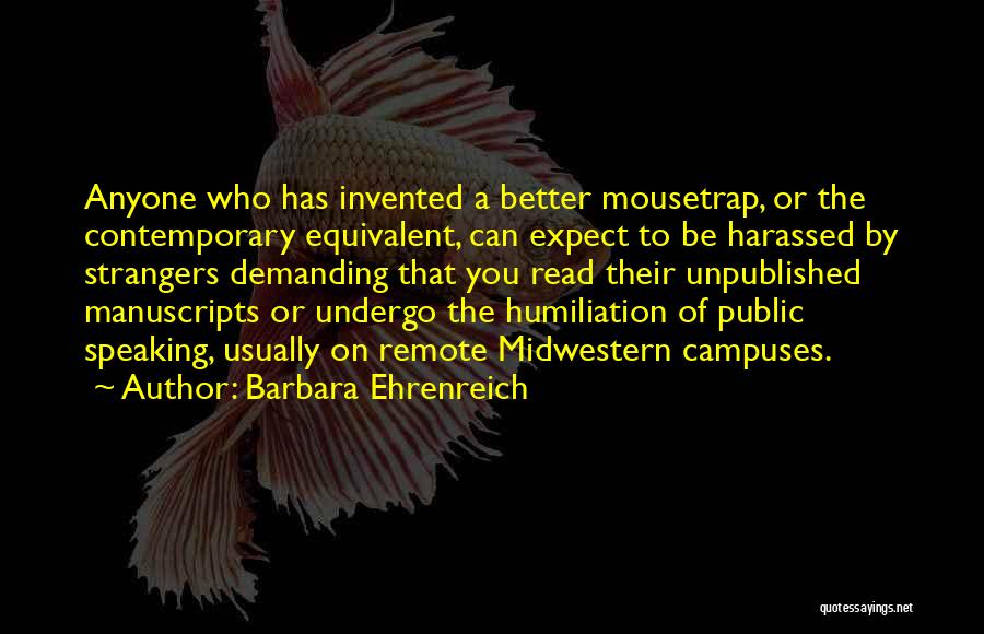 Ehrenreich Quotes By Barbara Ehrenreich