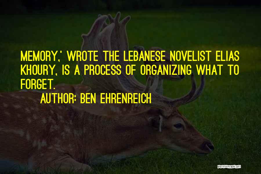 Ehrenreich Quotes By Ben Ehrenreich