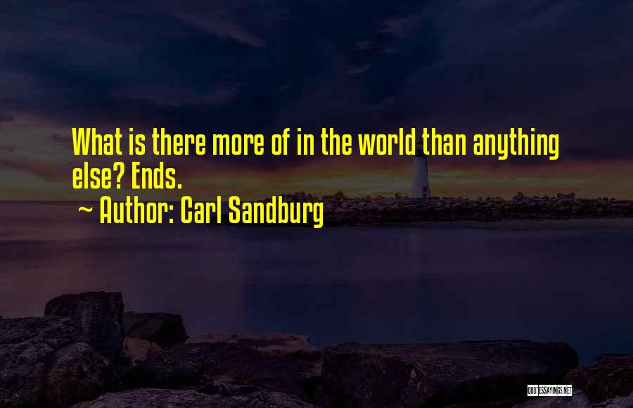 Ehrs Waste Quotes By Carl Sandburg