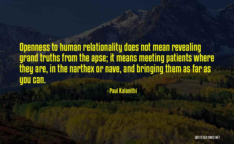 Eichmanns Grandchildren Quotes By Paul Kalanithi