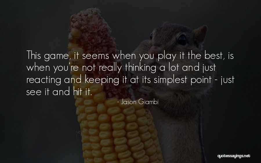 Eichmeier Quotes By Jason Giambi Eichmeier Quotes By Jason Giambi