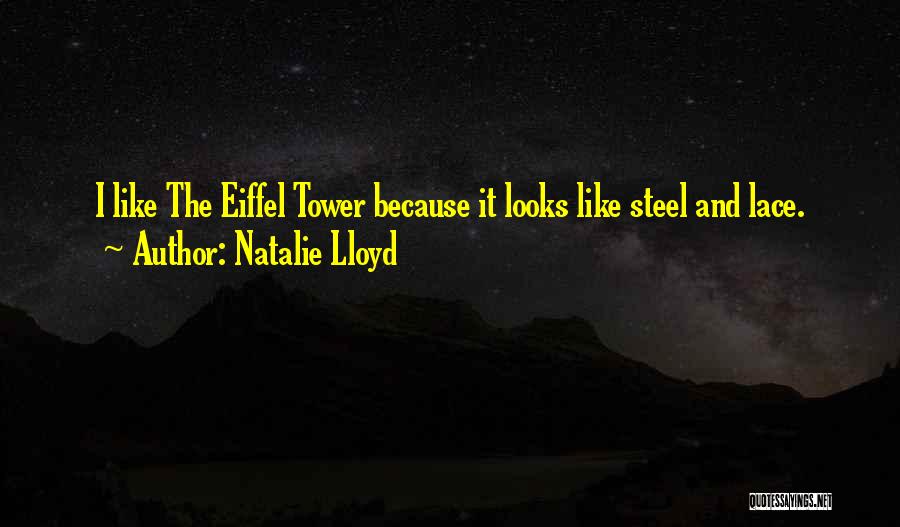 Eiffel Tower Quotes By Natalie Lloyd