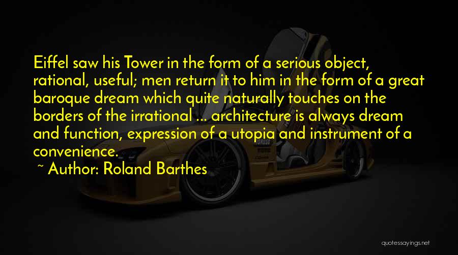 Eiffel Tower Quotes By Roland Barthes