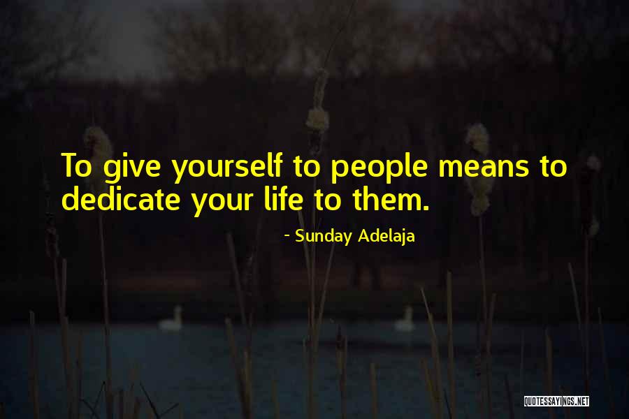 Eigenes Logo Quotes By Sunday Adelaja