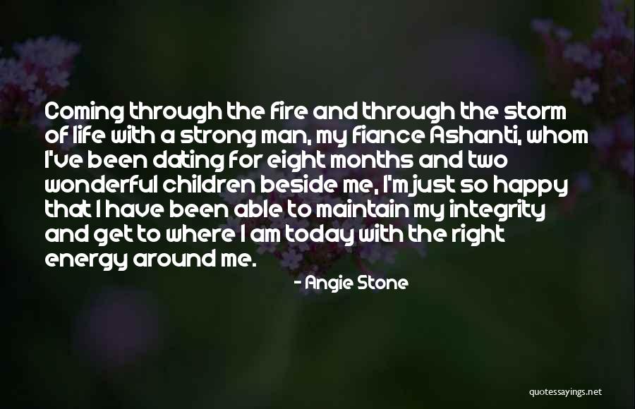 Eight Months Quotes By Angie Stone Eight Months Quotes By Angie Stone