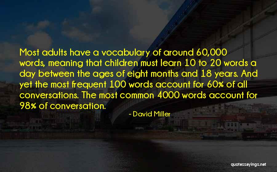 Eight Months Quotes By David Miller Eight Months Quotes By David Miller