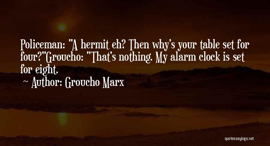 Eight Quotes By Groucho Marx
