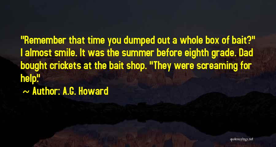 Eighth Grade Quotes By A.G. Howard