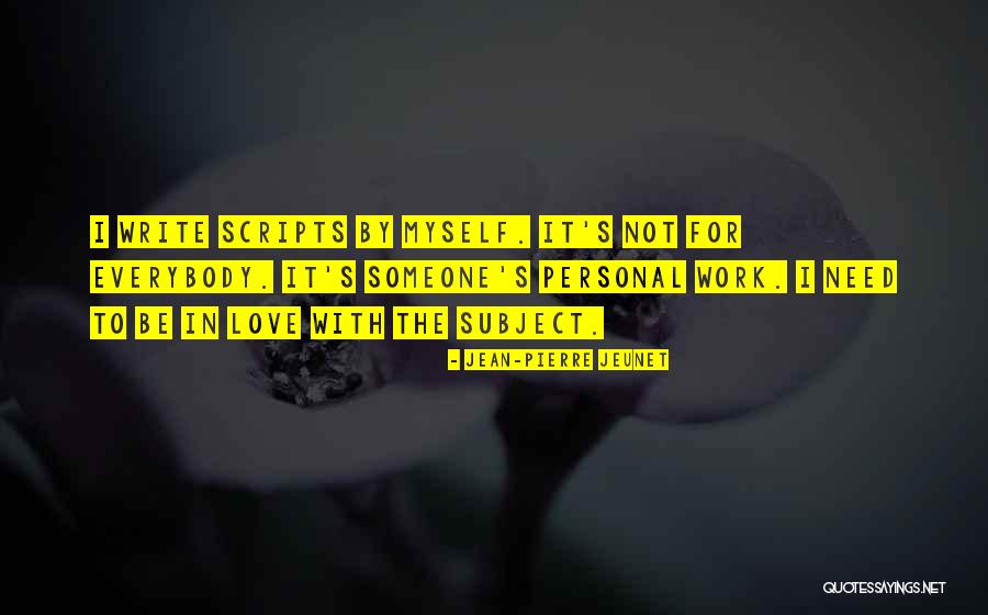 Eikelenboom Forensics Quotes By Jean-Pierre Jeunet Eikelenboom Forensics Quotes By Jean-Pierre Jeunet