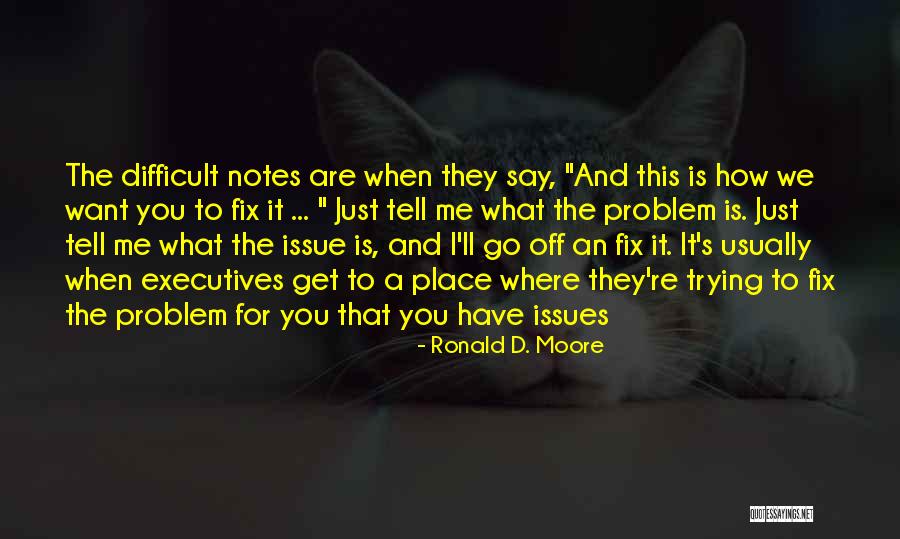 Eilam Baptist Quotes By Ronald D. Moore Eilam Baptist Quotes By Ronald D. Moore