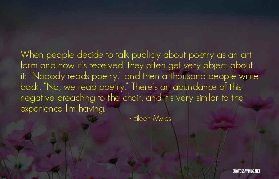 Eileen Myles Quotes 1058661