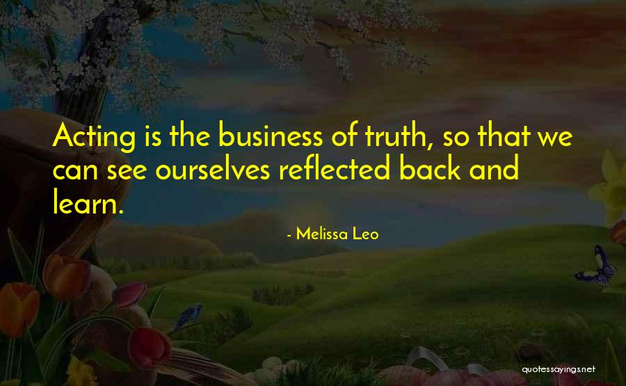 Eindredactie Quotes By Melissa Leo Eindredactie Quotes By Melissa Leo