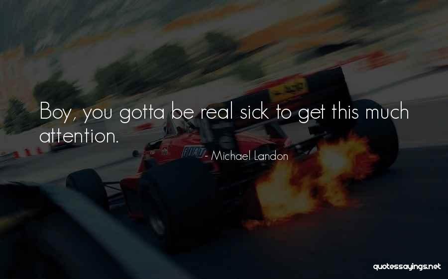 Einfache Vorspeisen Quotes By Michael Landon Einfache Vorspeisen Quotes By Michael Landon