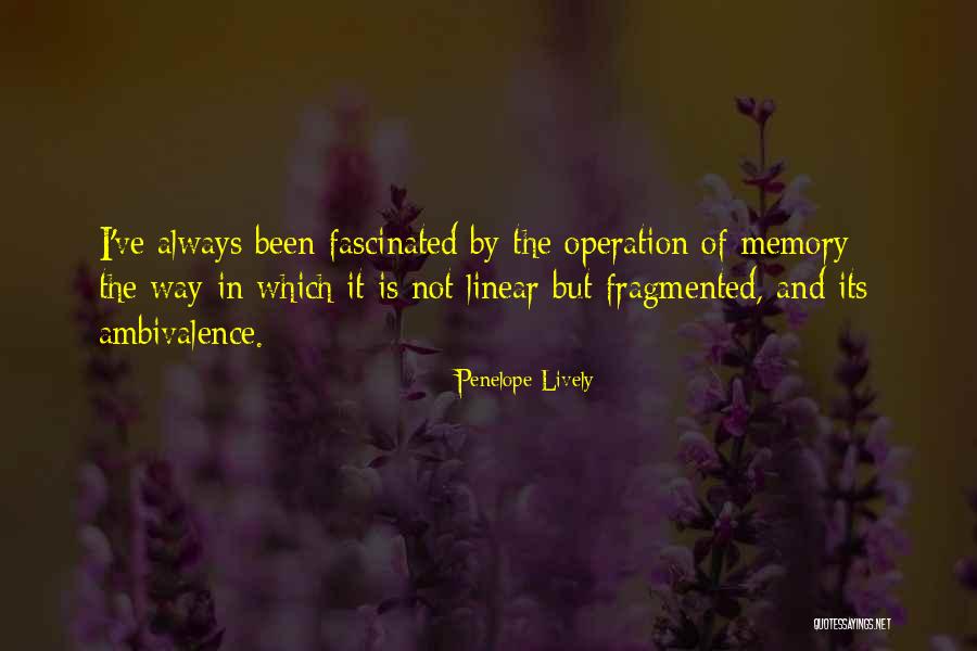 Einflung Quotes By Penelope Lively Einflung Quotes By Penelope Lively