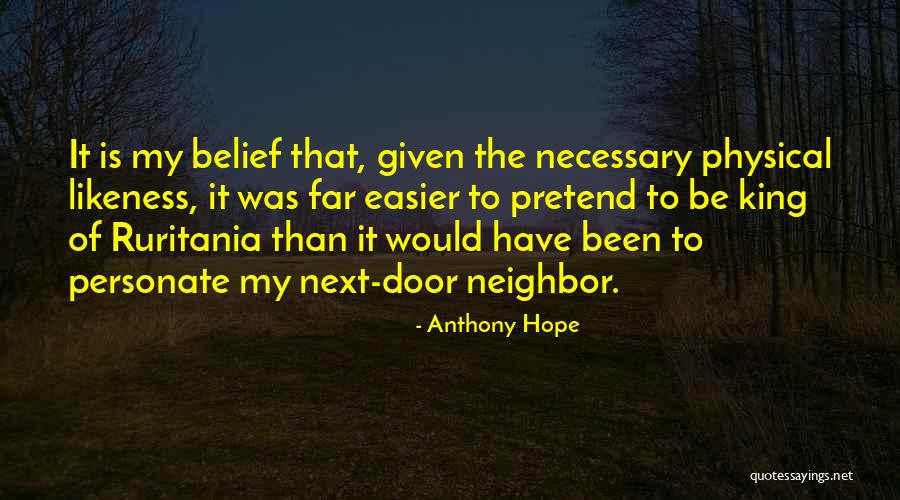 Einreise In Die Quotes By Anthony Hope Einreise In Die Quotes By Anthony Hope