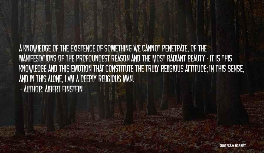 Einstein Religious Quotes By Albert Einstein