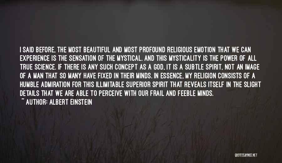 Einstein Religious Quotes By Albert Einstein