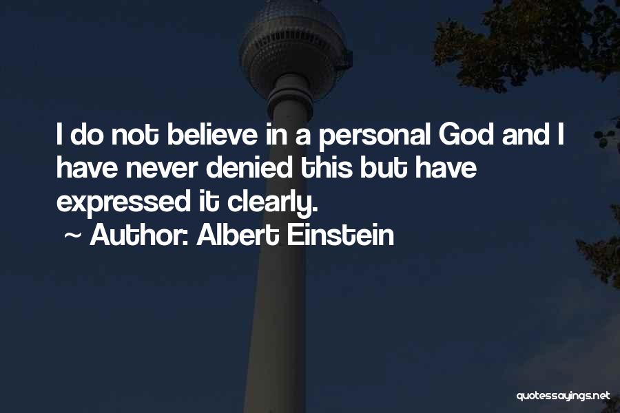 Einstein Religious Quotes By Albert Einstein