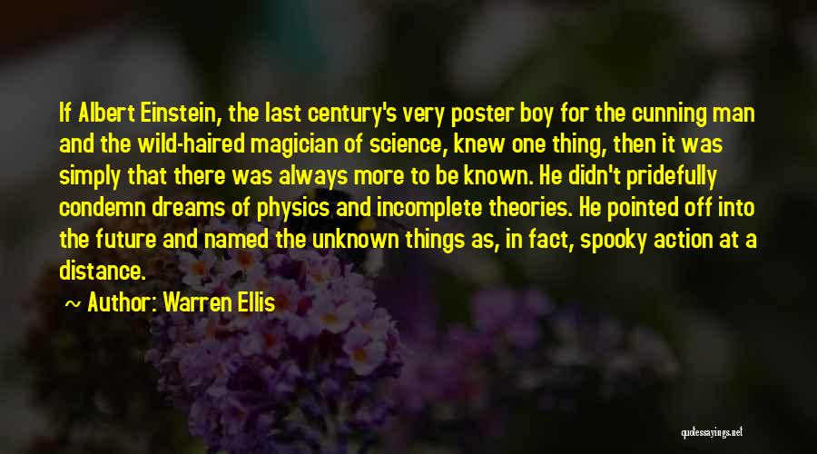 Einstein's Dreams Quotes By Warren Ellis