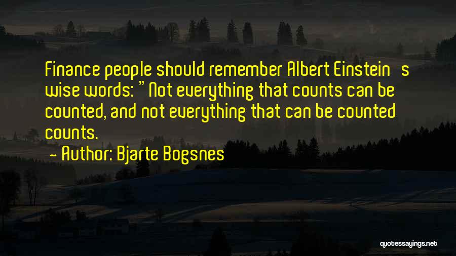 Einstein's Quotes By Bjarte Bogsnes