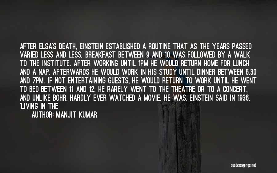 Einstein's Quotes By Manjit Kumar