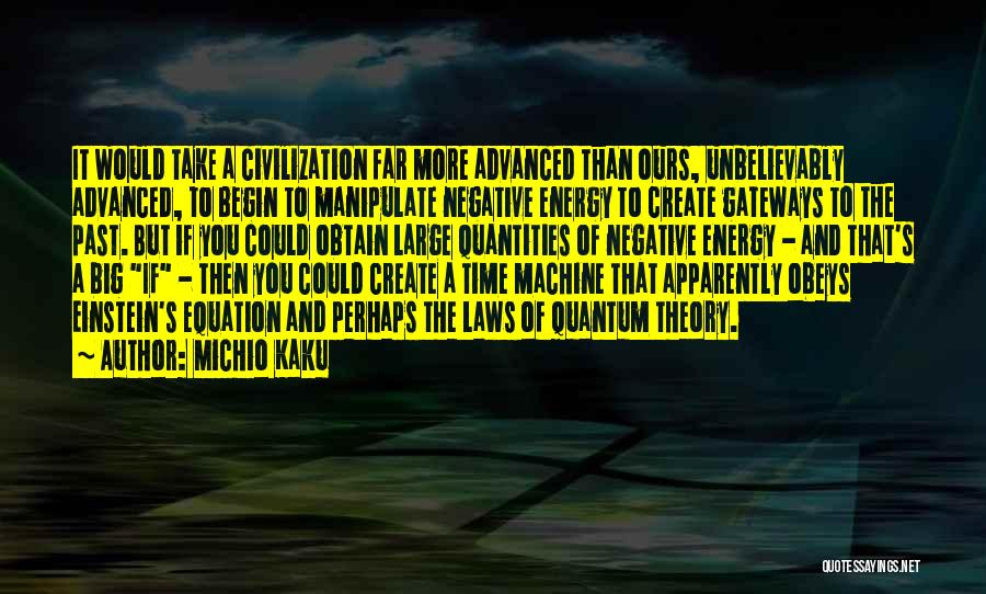 Einstein's Quotes By Michio Kaku