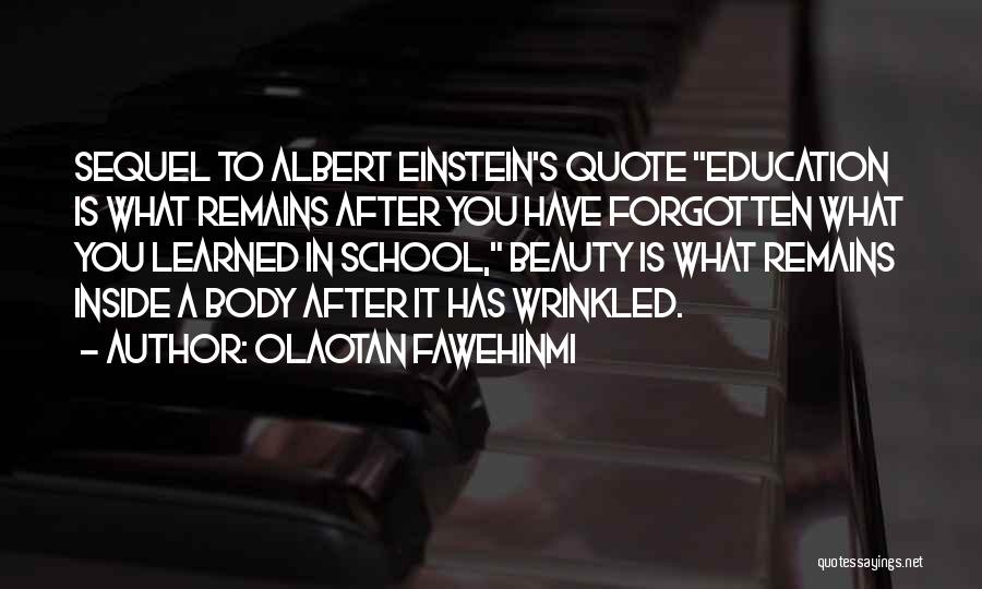 Einstein's Quotes By Olaotan Fawehinmi