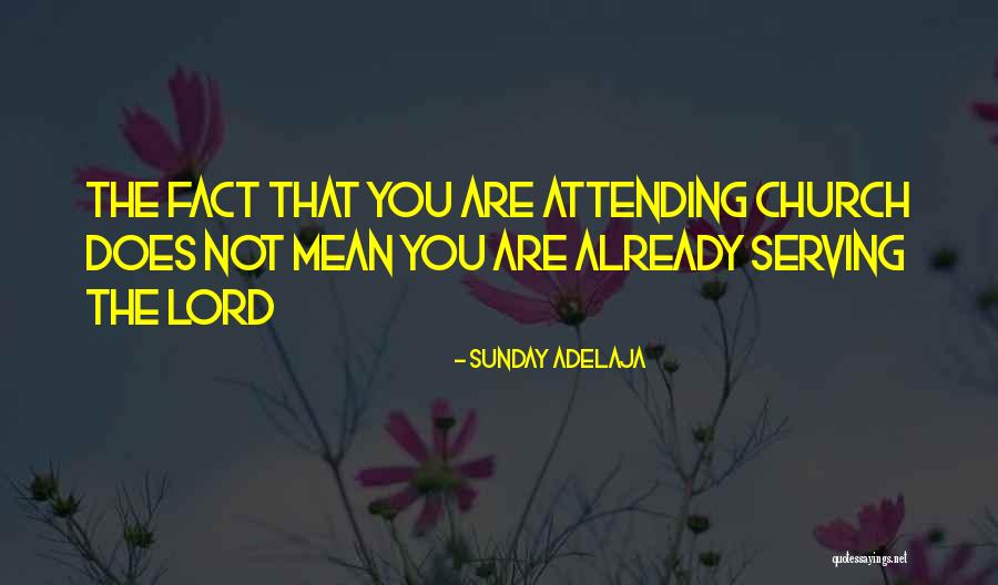 Einstellen Igr Quotes By Sunday Adelaja