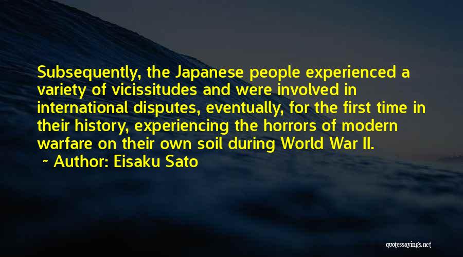 Eisaku Sato Quotes 1864062