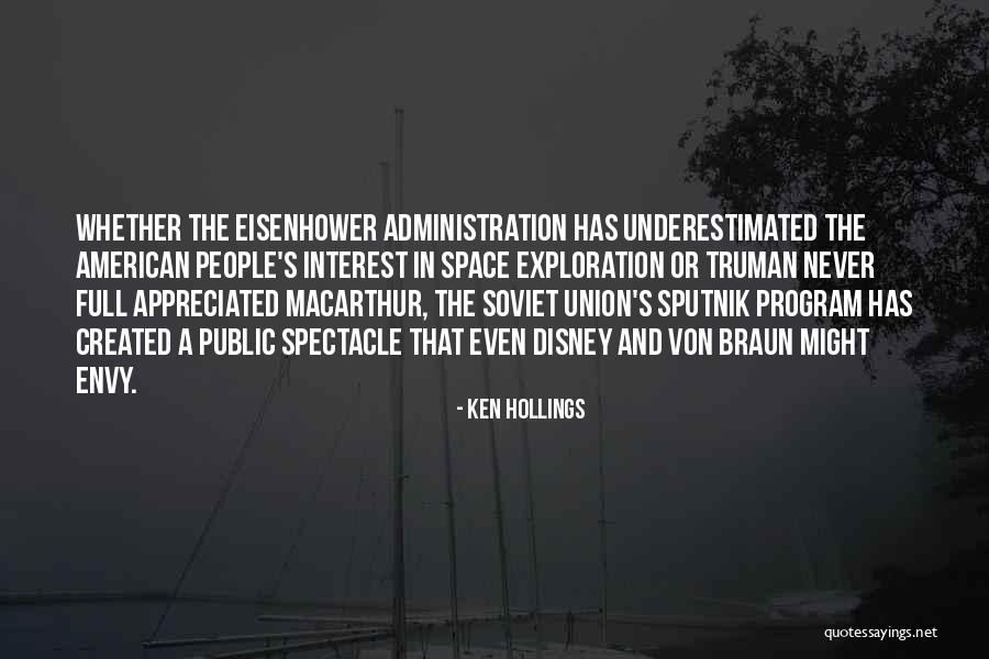 Eisenhower Quotes By Ken Hollings