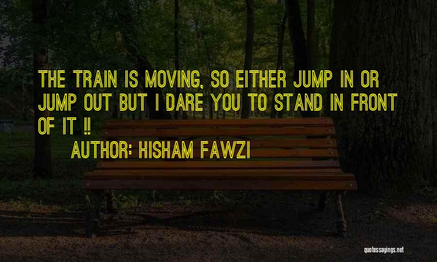 Either In Or Out Quotes By Hisham Fawzi