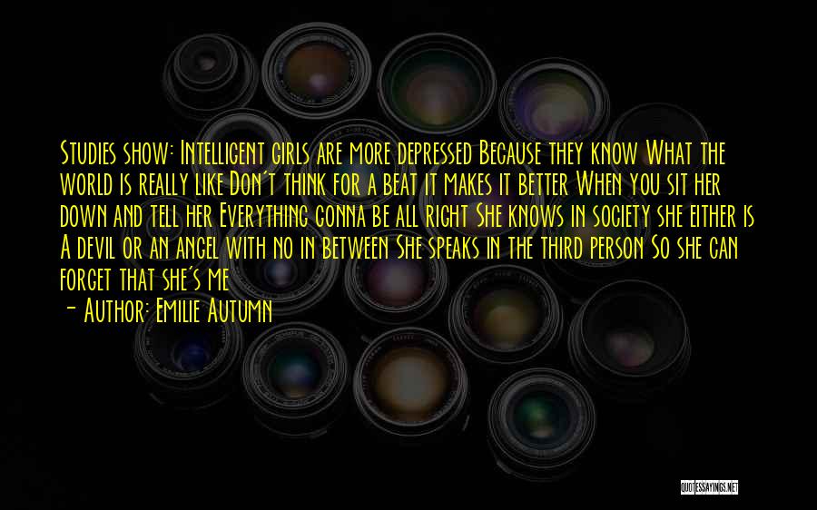 Either You Are With Me Quotes By Emilie Autumn