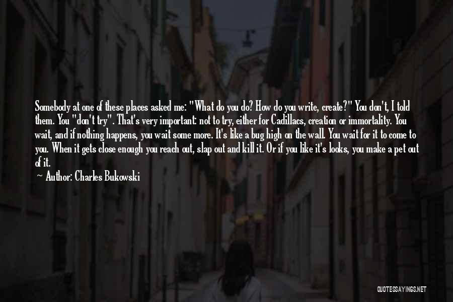 Either You Like It Or Not Quotes By Charles Bukowski