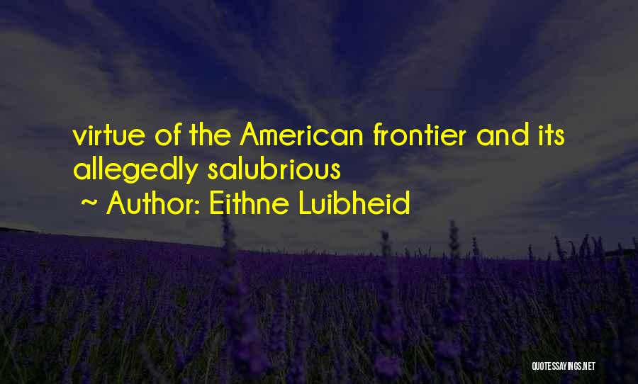 Eithne Luibheid Quotes 1287616