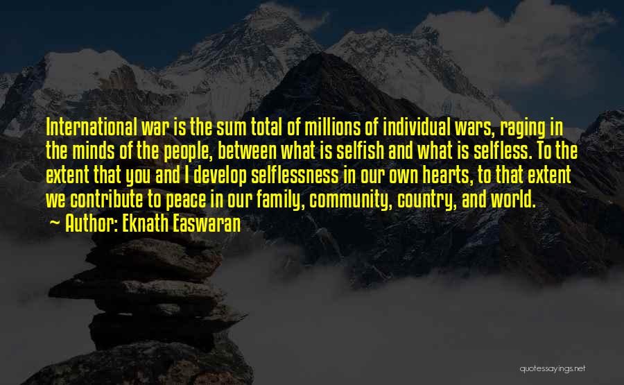 Eknath Easwaran Quotes 127816