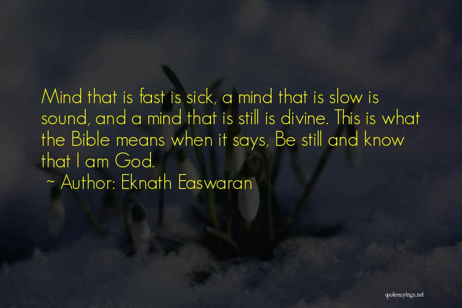 Eknath Easwaran Quotes 2083506