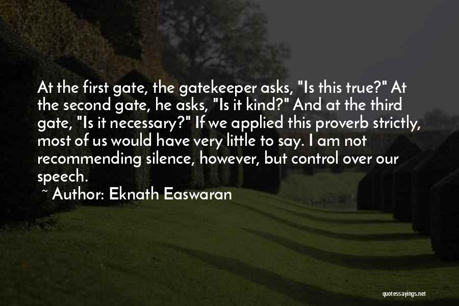 Eknath Easwaran Quotes 2144343