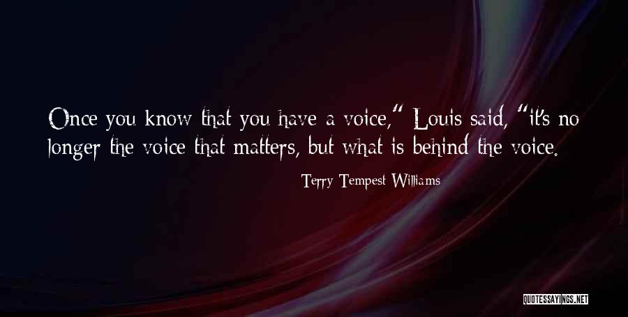 Ektima Quotes By Terry Tempest Williams Ektima Quotes By Terry Tempest Williams