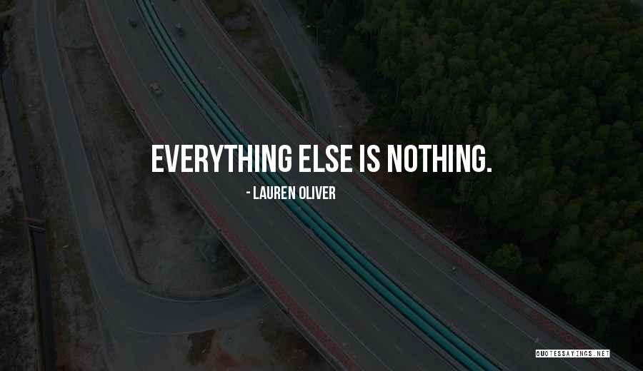 El Amor Acaba Quotes By Lauren Oliver