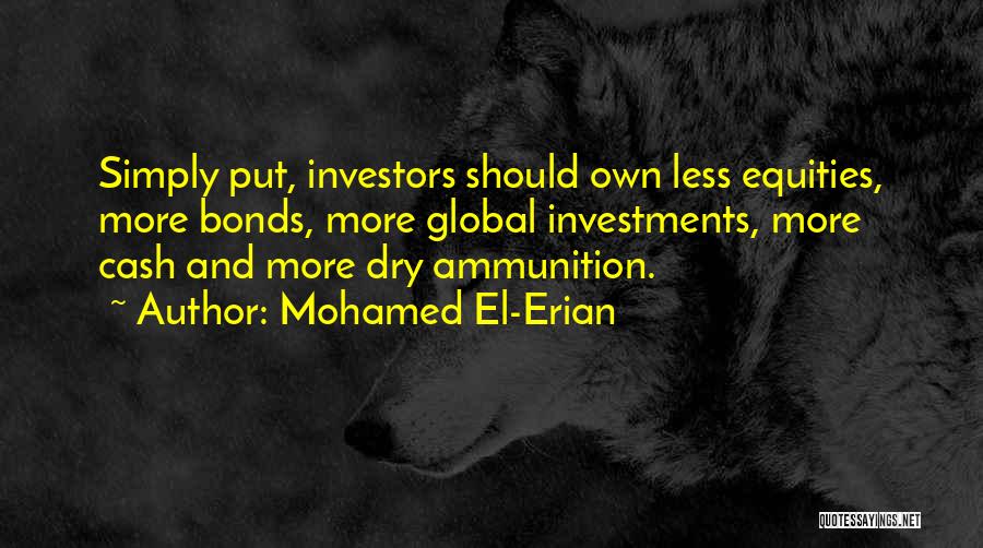 El Erian Quotes By Mohamed El-Erian
