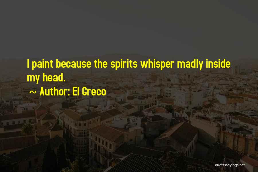 El Greco Quotes 1764530