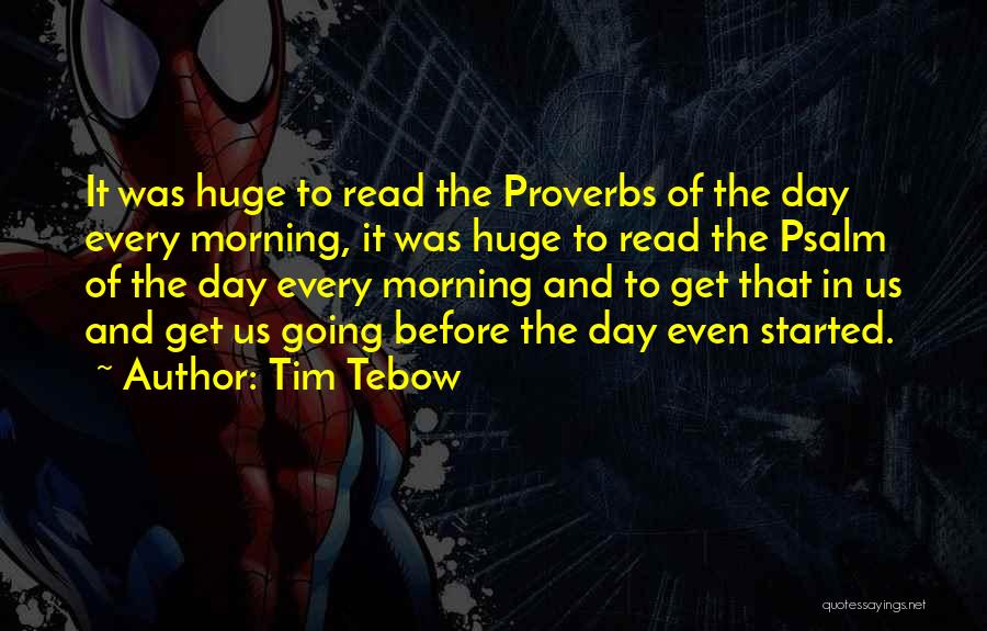 El M1 Quotes By Tim Tebow