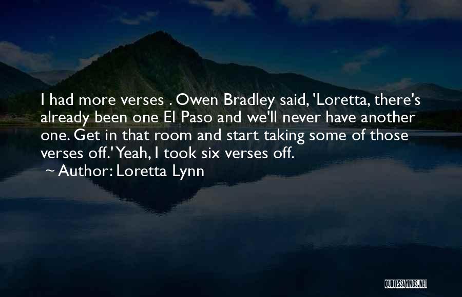 El Paso Quotes By Loretta Lynn