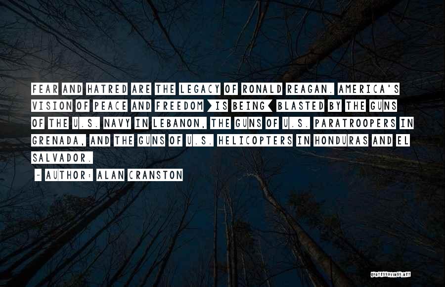 El Salvador Quotes By Alan Cranston