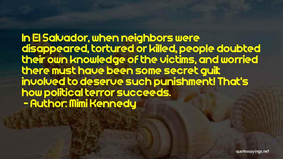 El Salvador Quotes By Mimi Kennedy