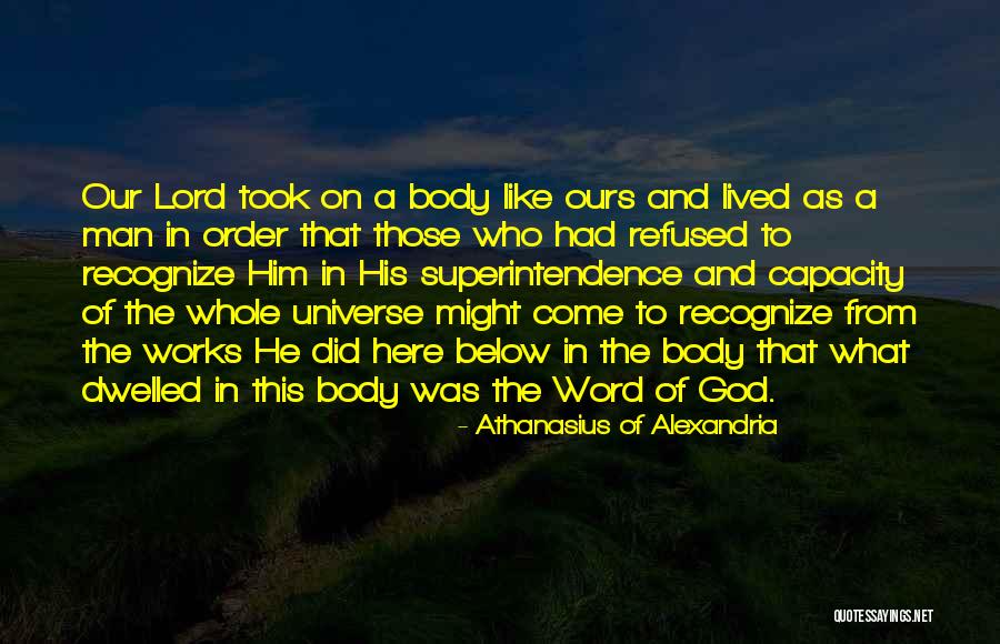 El Sheriff Cheraw Quotes By Athanasius Of Alexandria El Sheriff Cheraw Quotes By Athanasius Of Alexandria