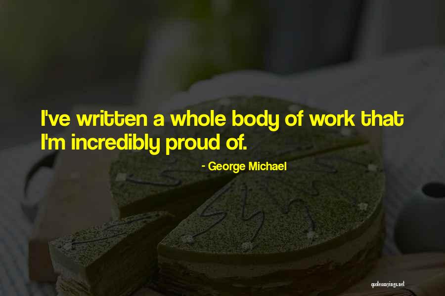 Elaboracion De Cerveza Quotes By George Michael Elaboracion De Cerveza Quotes By George Michael