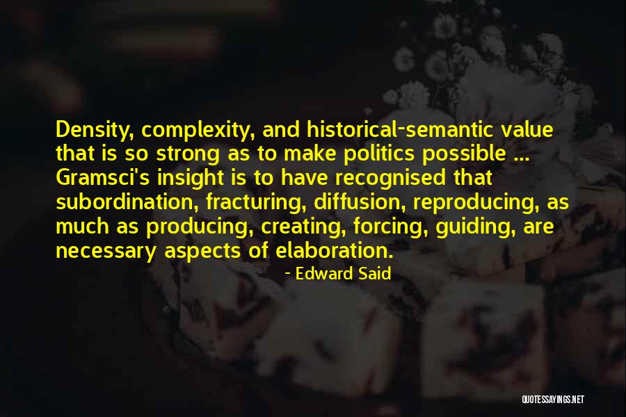 Elaboration Quotes By Edward Said Elaboration Quotes By Edward Said